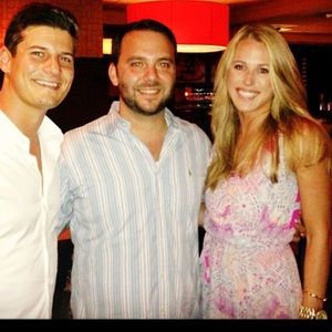 Asos abstract printed dress